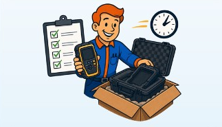 Qboy completing final verification