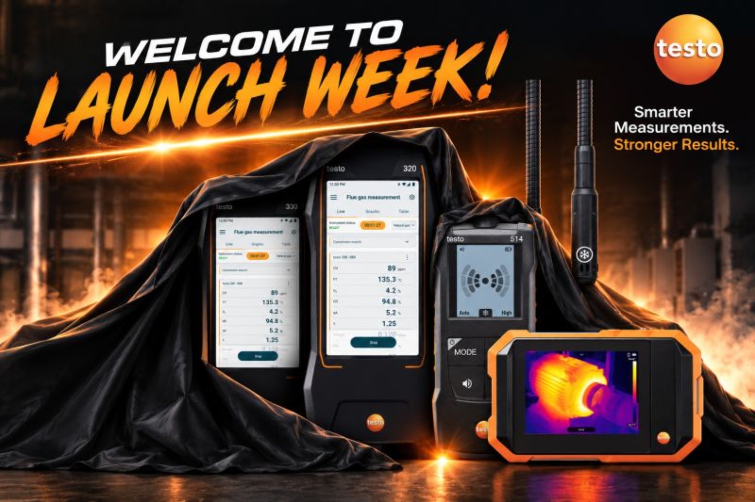 Testo 320 and 330 instruments